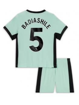 Chelsea Benoit Badiashile #5 Ausweichtrikot für Kinder 2023-24 Kurzarm (+ Kurze Hosen)